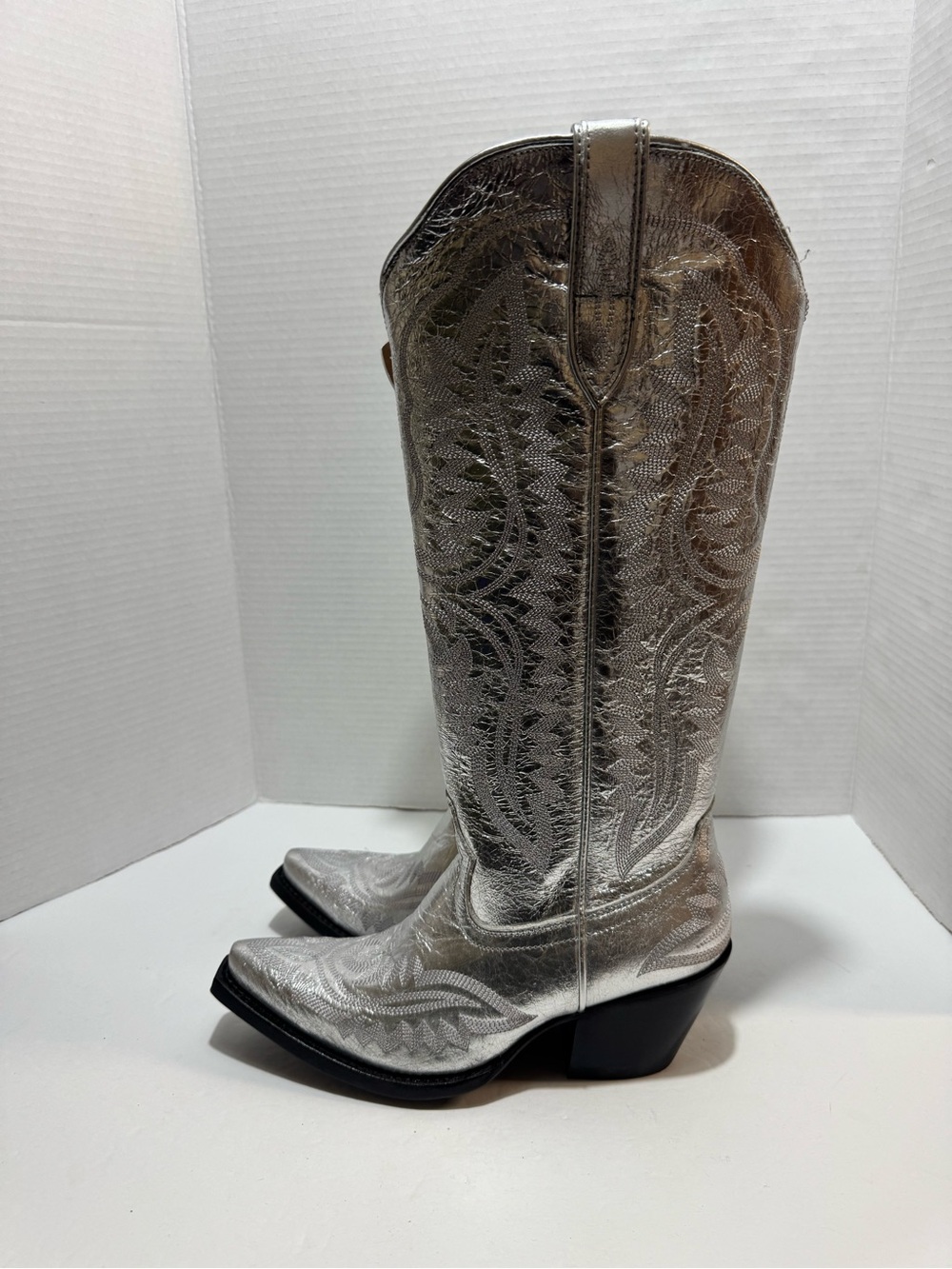 Ariat Casanova Silver Shine Women's Western Boots - Picture 3 of 15